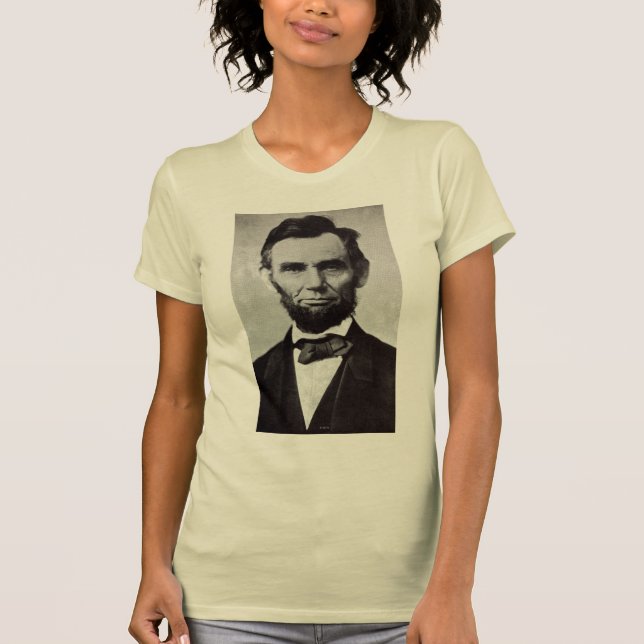 Portrait of Abe Lincoln 2 T-Shirt (Front)