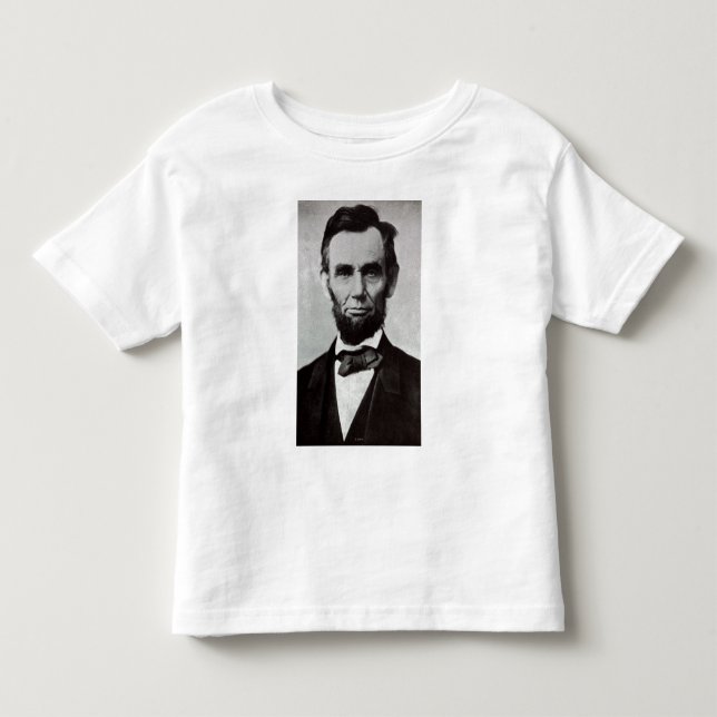 Portrait of Abe Lincoln 2 Toddler T-shirt (Front)