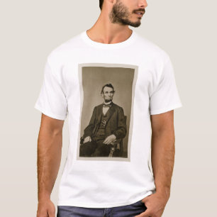Portrait of Abraham Lincoln (1809-65) (b/w photo) T-Shirt