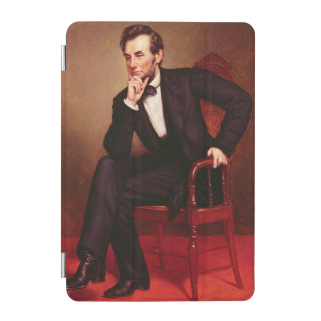 Portrait of Abraham Lincoln iPad Mini Cover (Front)
