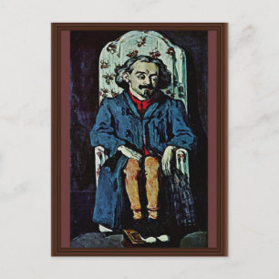 Portrait Of Achille Emperaire By Paul Cézanne Postcard