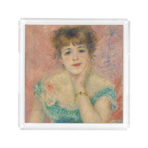 Portrait of Actress Jeanne Samary, Auguste Renoir Acrylic Tray