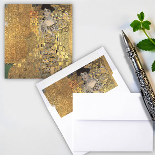 Portrait of Adele Bloch-Bauer 1, Klimt Art Envelope Liner