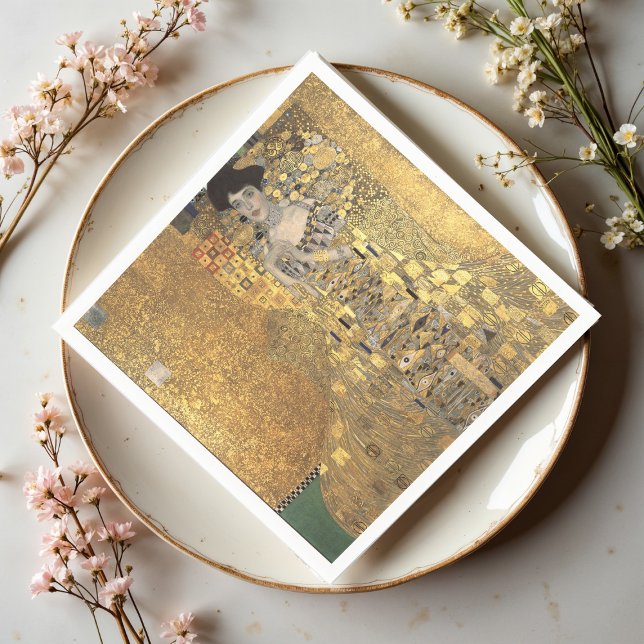 Portrait of Adele Bloch-Bauer 1, Klimt Art  Napkins (Creator Uploaded)