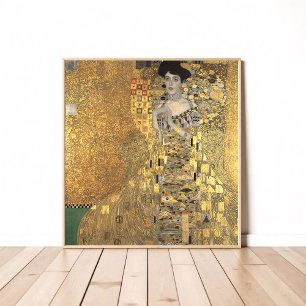 Portrait of Adele Bloch-Bauer 1, Klimt Art Poster