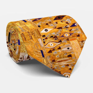 Portrait of Adele Bloch-Bauer by Gustav Klimt Neck Tie