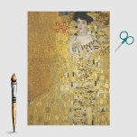 Portrait of Adele Bloch-Bauer by Gustav Klimt Tissue Paper<br><div class="desc">Gustav Klimt - Art Nouveau Artist</div>