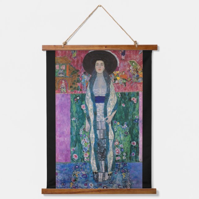 Portrait of Adele Bloch Bauer, Gustav Klimt Hanging Tapestry (Front)
