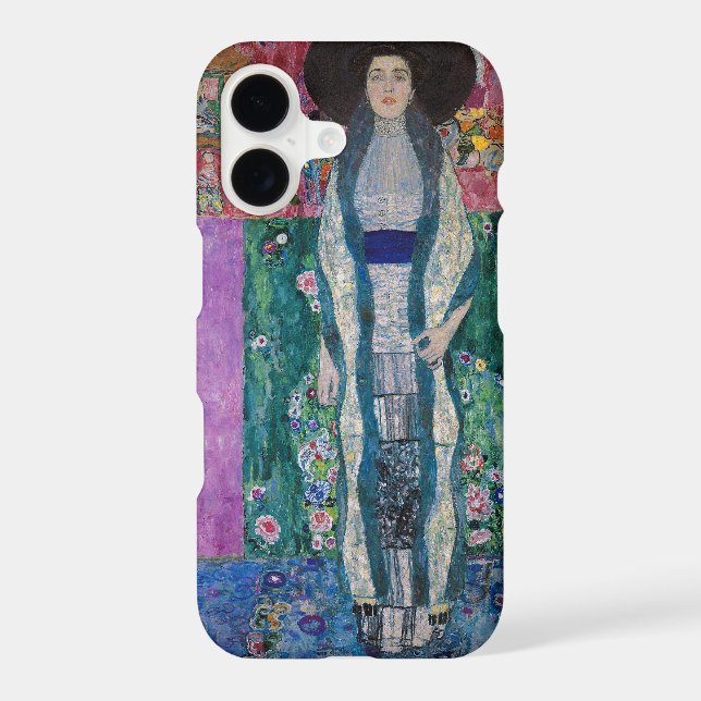 Portrait of Adele Bloch Bauer, Gustav Klimt iPhone Case (Back)