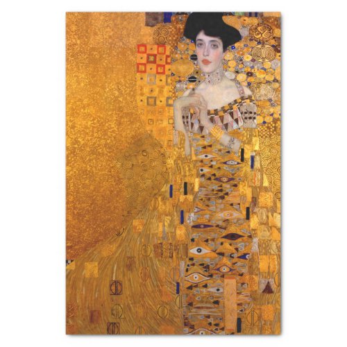 Portrait of Adele Bloch_Bauer I 1907 by Klimt Tissue Paper
