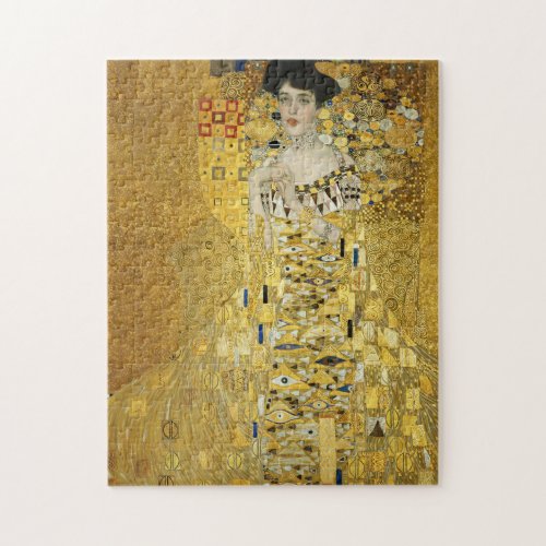 Portrait of Adele Bloch_Bauer I by Gustav Klimt Jigsaw Puzzle