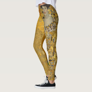 Portrait of Adele Bloch-Bauer I by Gustav Klimt Leggings