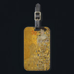 Portrait of Adele Bloch-Bauer I by Gustav Klimt Luggage Tag<br><div class="desc">Portrait of Adele Bloch-Bauer I (1903-1907) by Gustav Klimt is a vintage Victorian Era Symbolism fine art portrait painting. Portrait of Adele Bloch-Bauer I is also known as The Lady in Gold or the Woman in Gold. The portrait shows Adele Bloch-Bauer sitting on a golden chair in front of a...</div>