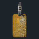 Portrait of Adele Bloch-Bauer I by Gustav Klimt Luggage Tag<br><div class="desc">Portrait of Adele Bloch-Bauer I (1903-1907) by Gustav Klimt is a vintage Victorian Era Symbolism fine art portrait painting. Portrait of Adele Bloch-Bauer I is also known as The Lady in Gold or the Woman in Gold. The portrait shows Adele Bloch-Bauer sitting on a golden chair in front of a...</div>