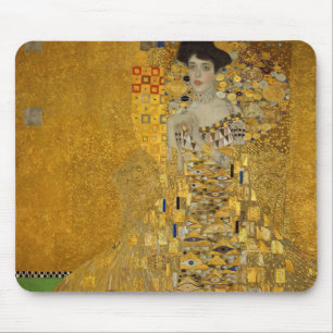 Portrait of Adele Bloch-Bauer I by Gustav Klimt Mouse Pad