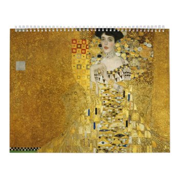 Portrait Of Adele Bloch-bauer I - Gustav Klimt Calendar by Klimtpaintings at Zazzle