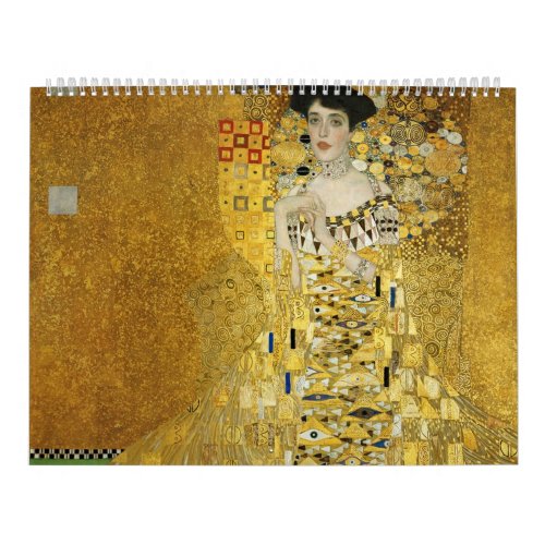 Portrait of Adele Bloch_Bauer I _ Gustav Klimt Calendar