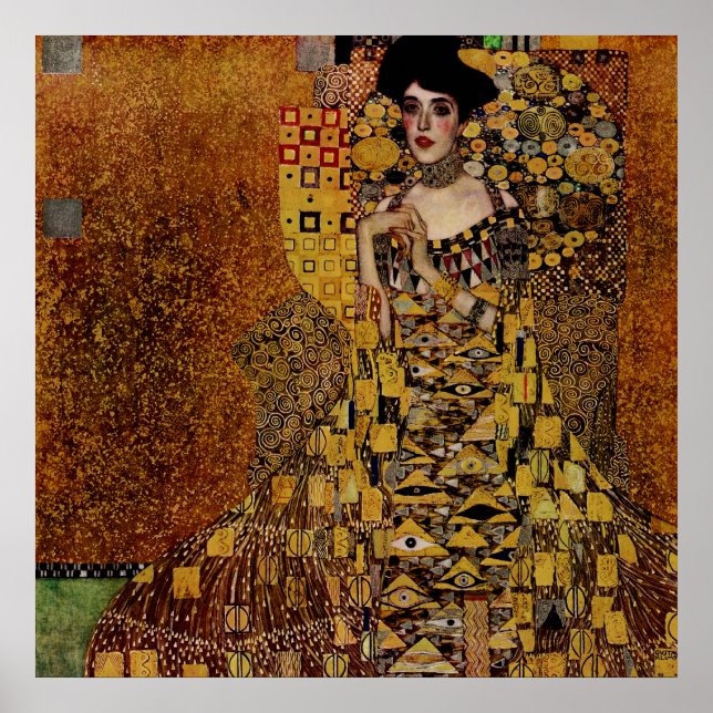 Portrait of Adele Bloch-Bauer I Poster (Front)