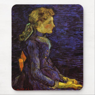 Portrait of Adeline Ravoux by Vincent van Gogh Mouse Pad