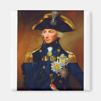 Portrait of Admiral Horatio Nelson Magnet