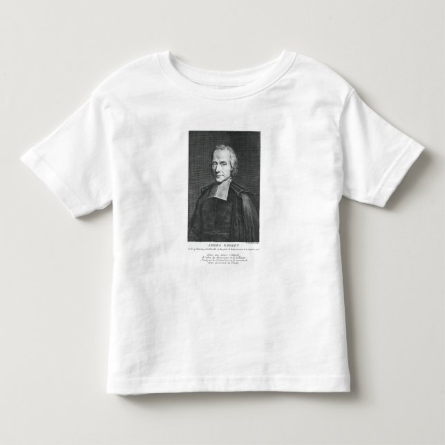 Portrait of Adrien Baillet Toddler T-shirt (Front)
