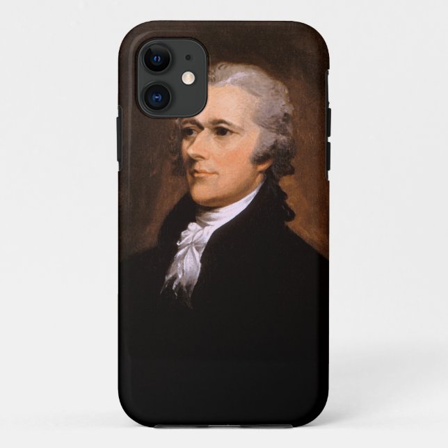 Portrait of Alexander Hamilton by John Trumbull Case-Mate iPhone Case (Back)