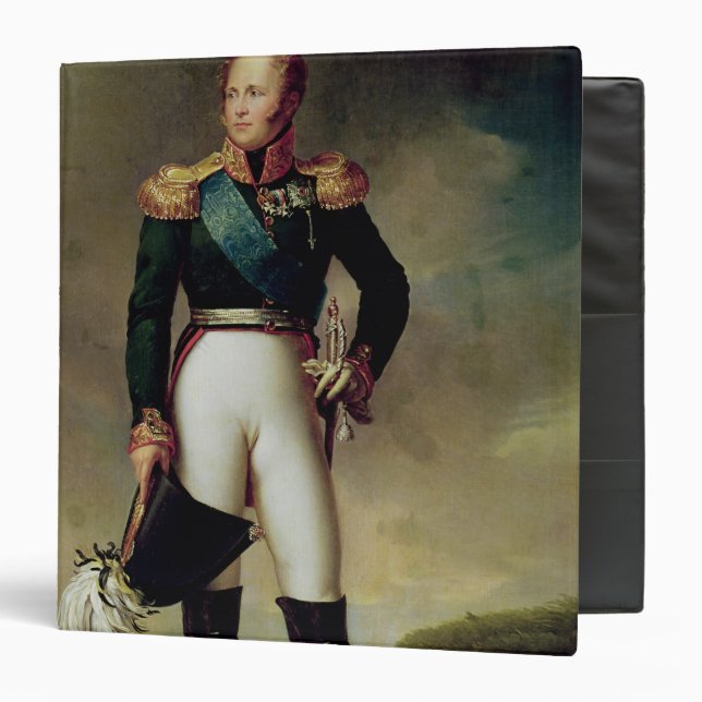 Portrait of Alexander I  1814 Binder (Front/Inside)
