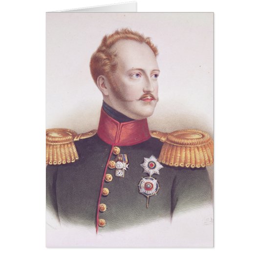 Portrait of Alexander I Cards (Front)