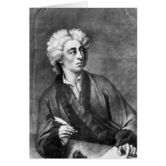 Portrait of Alexander Pope Cards (Front)