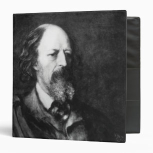 Portrait of Alfred, Lord Tennyson c.1860s Binder