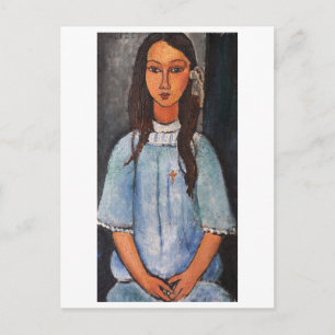 Portrait of Alice, Modigliani Postcard
