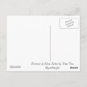 Portrait of Alice Sethe by Theo Van Rysselberghe Postcard | Zazzle