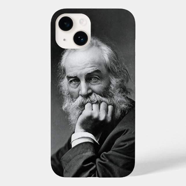 Portrait of American Poet Walt Whitman Case-Mate iPhone Case (Back)