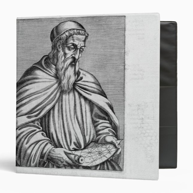 Portrait of Amerigo Vespucci Binder (Front/Inside)