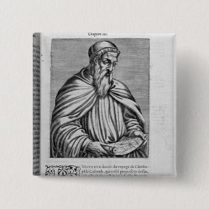Portrait of Amerigo Vespucci Pinback Button