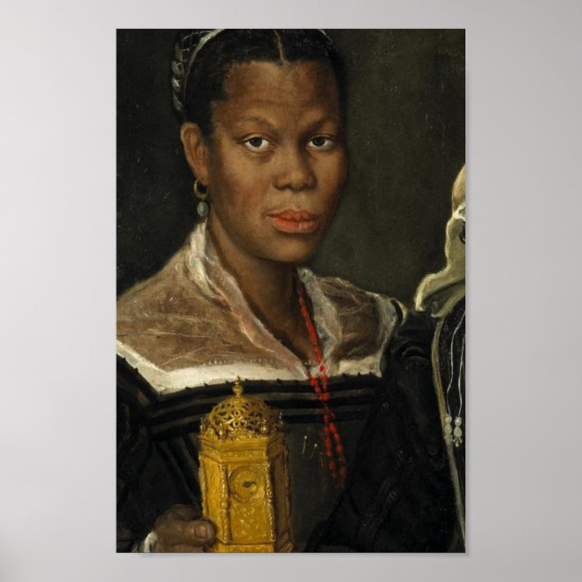 Portrait of an African Slave Woman Poster (Front)