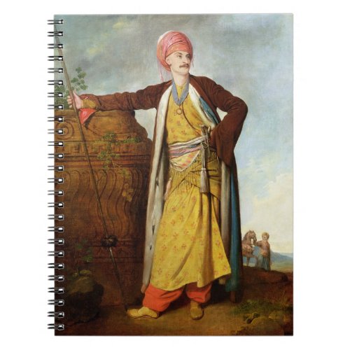 Portrait of an Armenian 1771 oil on canvas Notebook