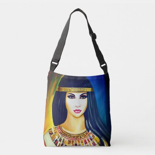 Portrait of an Egyptian Princess Crossbody Bag