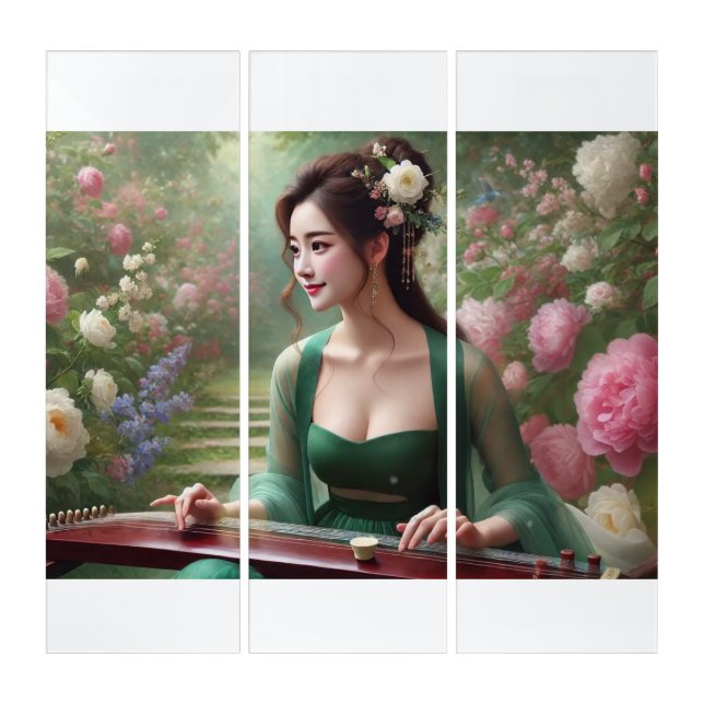  Portrait of Ancient Chinese Grace Triptych (Front)