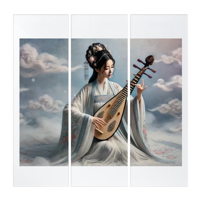  Portrait of Ancient Chinese Grace Triptych (Front)