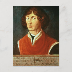 Portrait of Andreus Nikolaus Copernicus 1575 Postcard
