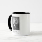 Portrait of Andrew Johnson Mug (Front Left)