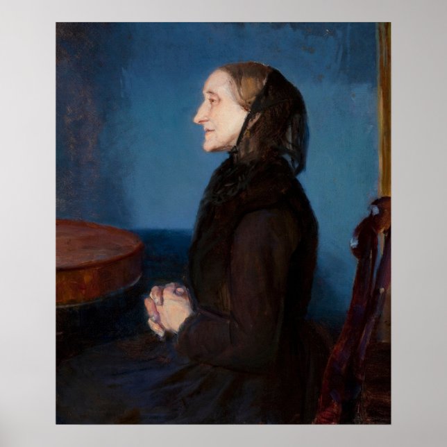 Portrait of Ane Hedvig Brøndum Poster (Front)