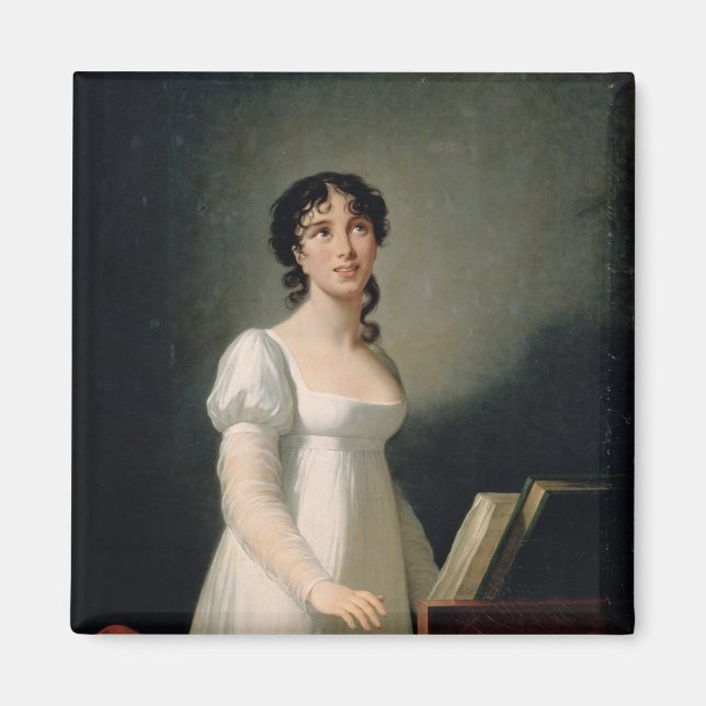 Portrait of Angelica Catalani Magnet (Front)