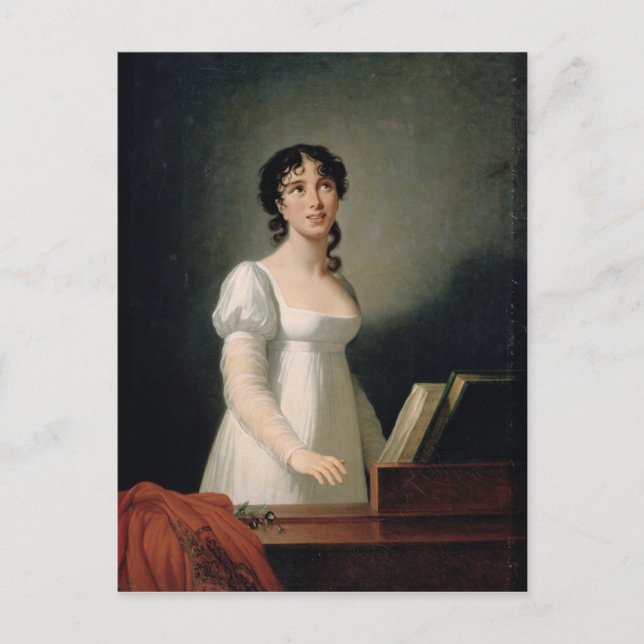 Portrait of Angelica Catalani Postcard (Front)