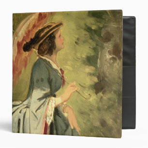 Portrait of Anna, the artist's daughter, 1860 Binder