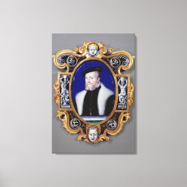 Portrait of Anne, First Duke of Montmorency Canvas Print (Front)