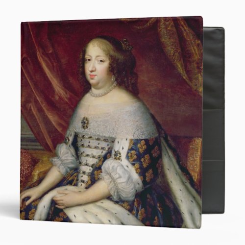 Portrait of Anne of Austria  Queen of France Binder