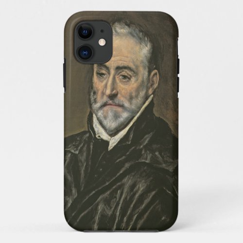 Portrait of Antonio de Covarrubias y Leiva 1514_1 iPhone 11 Case