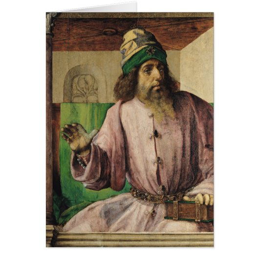 Portrait of Aristotle , c.1475 Cards (Front)